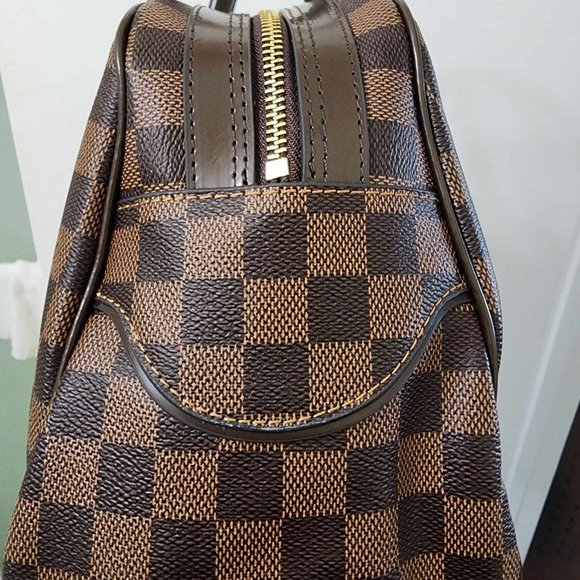 Brown checkered bag - Picture 13 of 14